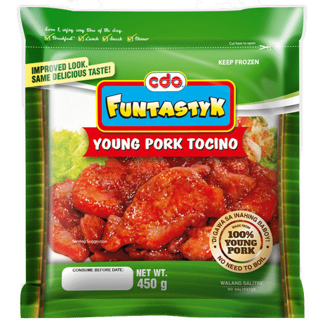 CDO Funtastyk Young Pork Tocino 450G